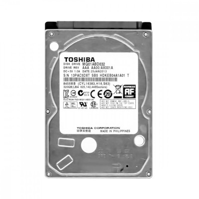 HDD laptop TOSHIBA MQ01ABD032 320GB 5400 RPM 2.5&amp;quot; SATA3 garantie 6luni foto