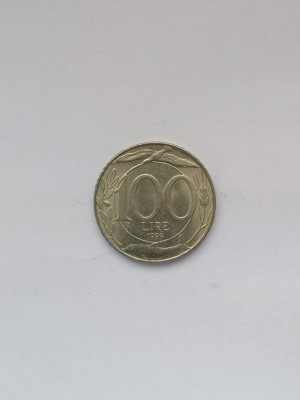 100 LIRE 1999 * italia foto