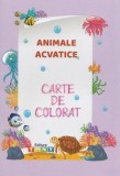 Animale acvatice. Carte de colorat - Ars Libri