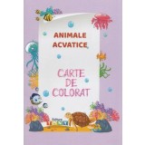 Animale acvatice. Carte de colorat - Editura Ars Libri
