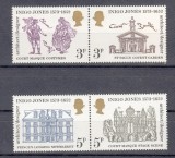 A12 S8 3 - Timbre foarte vechi - Marea Britanie - Anglia - aniversrea lui Inigo Jones - 1973