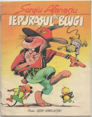 Sergiu Afanasiu - Iepurasul in blugi (ilustratii Igor Hmelnitki) foto