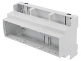 Carcasă DIN ABS Gri 89x159x65mm