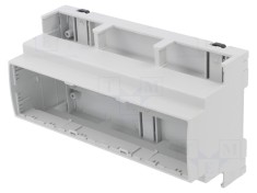 Carcasă DIN ABS gri 9 module