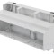 Carcasă DIN ABS gri 9 module