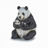 PAPO FIGURINA URS PANDA SEZAND CU PUI IN BRATE, Animale Salbatice
