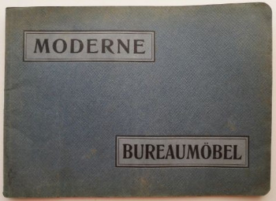 Moderne bureaumobel. Glogowski &amp;amp; Co. Budapest. Deutsche und Amerikanische rolljalousie und flachpulte (aprox. 1930) foto