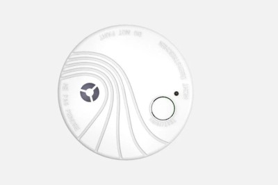 Detector de fum wireless Hikvision DS-PDSMK-S-WE, frecventa operare: 868MHz, criptare: foto