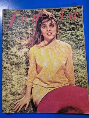 revista femeia mai 1970 - combinatul textil cluj foto