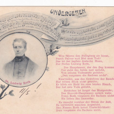 LUDWIG ROTH SIBIU LITHO. 1900,ROMANIA.