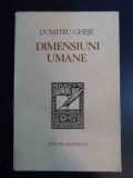 Dimensiuni Umane - Dumitru Ghise ,542867, eminescu