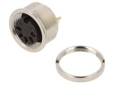 Conector M16 Mamă 5 PIN IP68 60V 5A, Lumberg