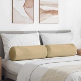 vidaXL Perne Bolster 2 pcs Gri Verde &Oslash; 25 x 70 cm 42014350