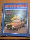 revista autoturism mai 1981 - lansare dacia sport