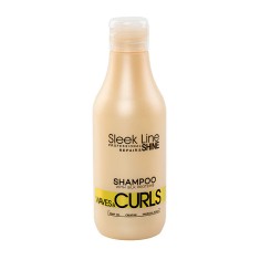 Sampon pentru par cret sau ondulat Waves &amp; Curls, 300ml, Sleek Line