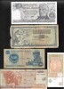 Set 5 bancnote de prin lume adunate (cele din imagini) #256, Europa