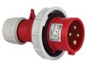 Fisa stecher 4 poli 3P+E 16A montaj pe cablu 6h 380V IP67 trifazic CEE mobil, METE