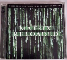 Various &lrm;&ndash; The Matrix Reloaded (Music From And Inspired By The Motion Picture) NM / NM cd Maverick EU 2003