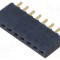 Conector şiruri pini mamă 8 PIN 2,54mm aurit THT SAMTEC