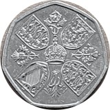 Moneda Comemorativa 50 Pence Marea Britanie 2022 Charles aUNC - Numismatica