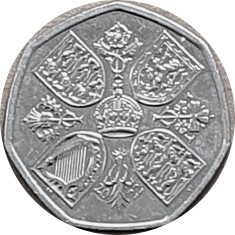 Marea Britanie moneda comemorativa 50 Pence 2022 Charles - aUNC foto