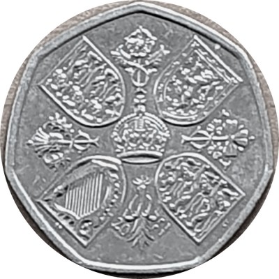 Marea Britanie moneda comemorativa 50 Pence 2022 Charles - aUNC foto
