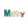 Ornament pentru craciun din lemn 29.5 x 11.5 x 2.3 cm MERRY