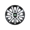 Set 4 capace roti Flash Gri-Negru R14 pentru gama auto Land Rover, Autohelix MSA