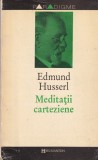 Edmund Husserl - Meditatii carteziene