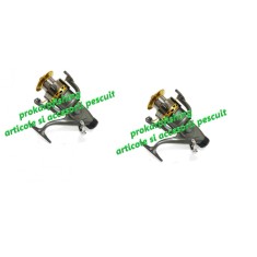set 2 mulinete DIAMANT ALB KT6000A cu BAITRUNNER si 10 rulmenti