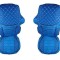 2 x Huse pentru MAN TGX TGA TGL TGM TGS Camioane Albastru Piele Textil