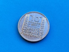 10 Francs 1933 Franta-Argint foto