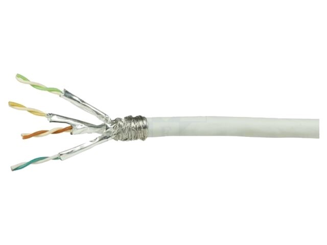 Cablu LOGILINK S/FTP Cat 6 4 perechi 50m gri PVC