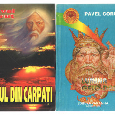 Pavel Corut - set 5 titluri: Omul din Carpati/Lumina Geto-Daciei/Balada... etc.