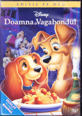 DVD animatie: Doamna si vagabondul (original, dublat si cu sub. romana) foto
