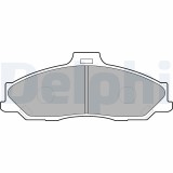 DELPHI LP1555 set placute frana,frana disc