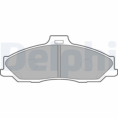 DELPHI LP1555 set placute frana,frana disc foto