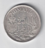 ROMANIA 25000 25 000 LEI 1946 ARGINT STARE EXCELENTA, Europa