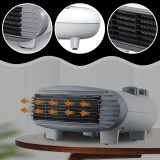 Aeroterma electrica PoTop 2000W cu 2 trepte de putere, termostat reglabil si protectie impotriva supraincalzirii &ndash; incalzire rapida si eficienta, 2000