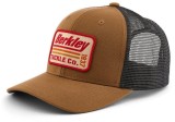 Sapca BERKLEY Striper Trucker Cap Brown Charcoal