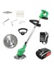 Motocoasa Electrica 48V, 6500mAh, 120cm, 2 Acumulatori, Masina de Tuns Iarba, Scule Gradinarit