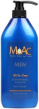 Sampon hidratant All-in-One MOAC Men + Gel de gel pentru corp 750 ml