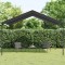 vidaXL Cort pavilion, antracit, 4x4 m, oțel și material textil
