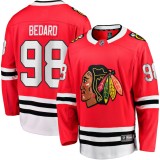 Chicago Blackhawks tricou de hochei pentru copii Connor Bedard #98 Breakaway Home Centennial - S/M