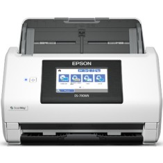 Scanner Epson DS-790WN, dimensiune A4, tip sheetfed, viteza scanare: 45ppm alb-negru si color, rezolutie optica 600x600dpi, ADF Single Pass 50 pagini,