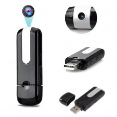 Stick USB cu camera spionaj, 5mpx, rezolutie 1280&amp;amp;#215;960, negru, Gonga foto