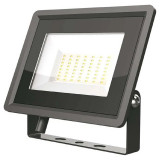 Reflector LED SMD 50W 4300lm alb rece 6500K IP65 negru V-tac, Vtac