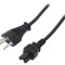 Cablu Alimentare IEC C5 SEV-1011 1,8m Negru