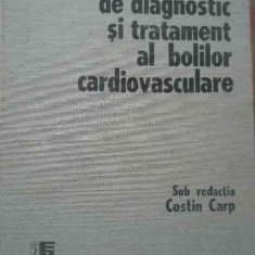 Indreptar De Diagnostic Si Tratament Al Bolilor Cardiovascula - Costin Carp ,289308