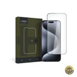 Folie de protectie Ecran HOFI PRO+ pentru Apple iPhone 15 Pro Max Sticla Securizata Full Glue 2.5D Neagra